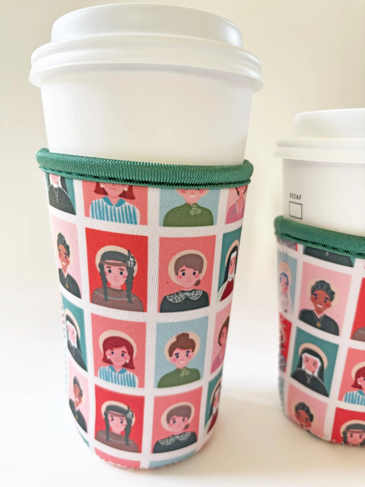 Women Saints Neoprene Drink Sleeve 16oz