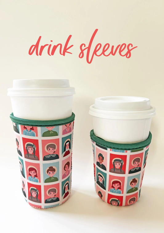 Women Saints Neoprene Drink Sleeve 16oz