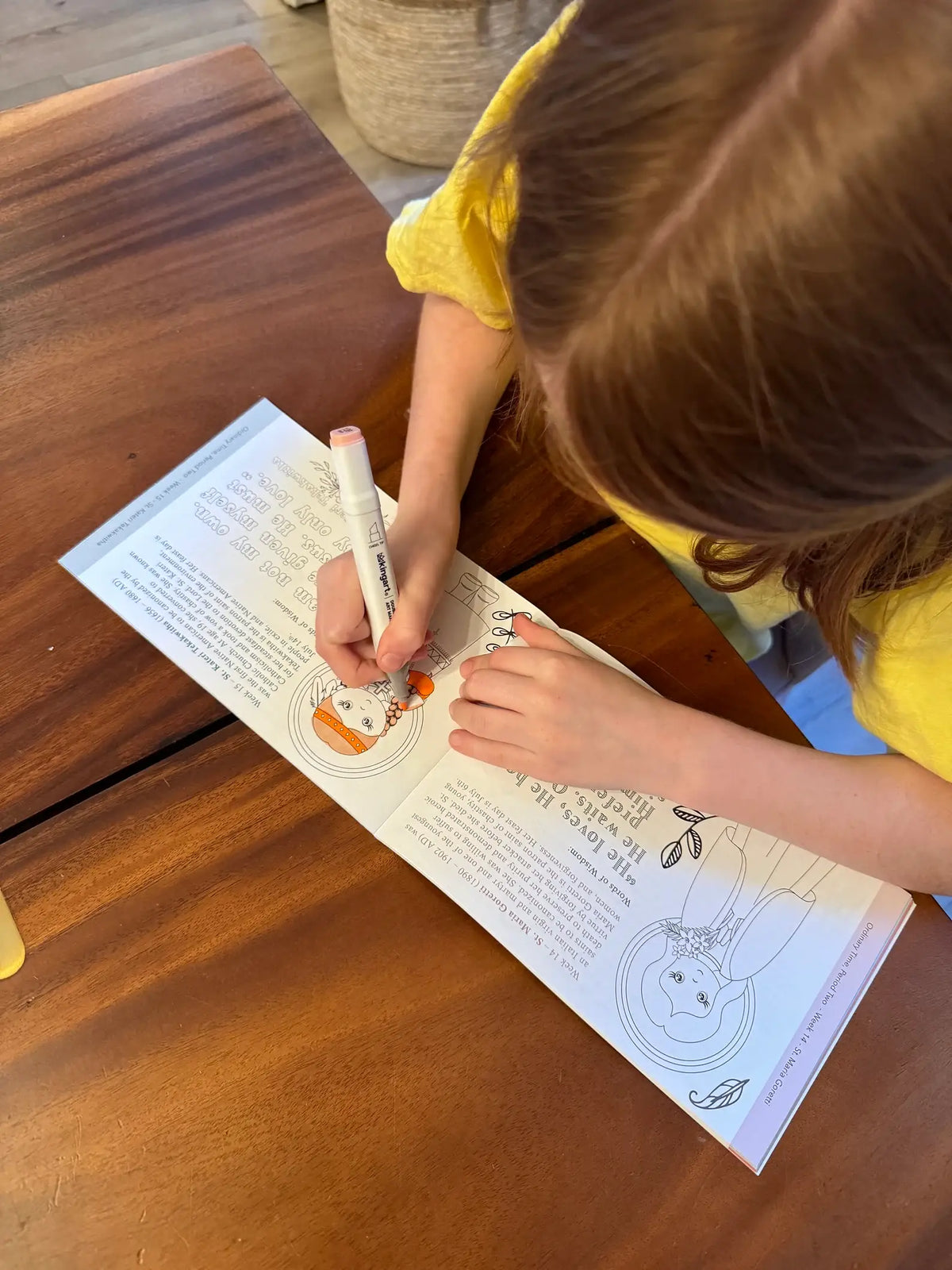 Catholic Saints Ordinary Time Coloring Book