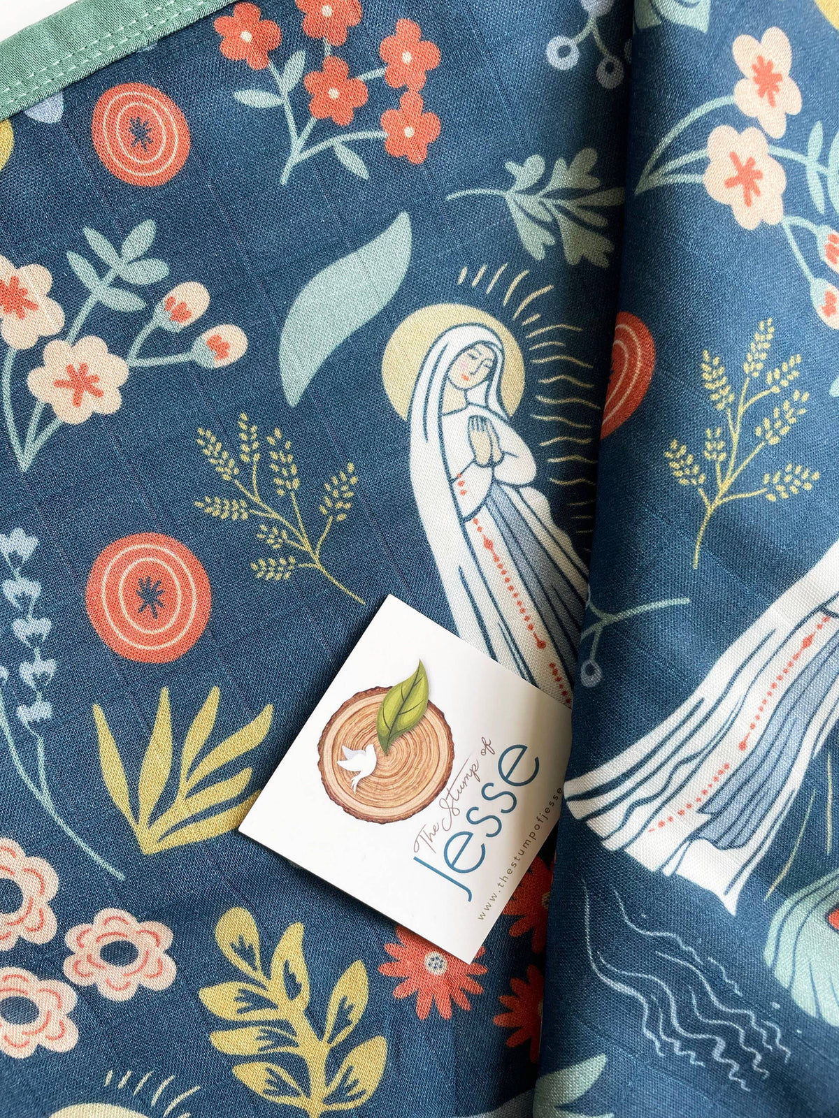 Our Lady of Lourdes 8-Layer Bamboo Quilt