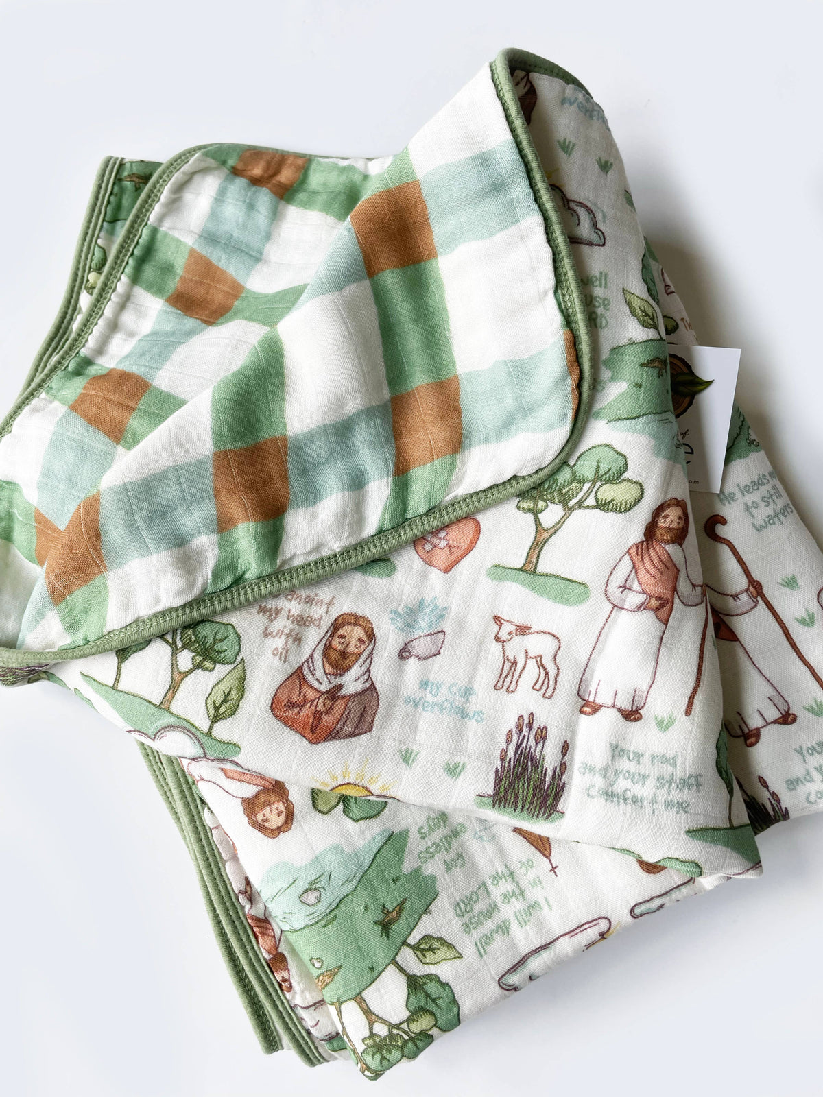The Good Shepherd 8-Layer Bamboo Quilt