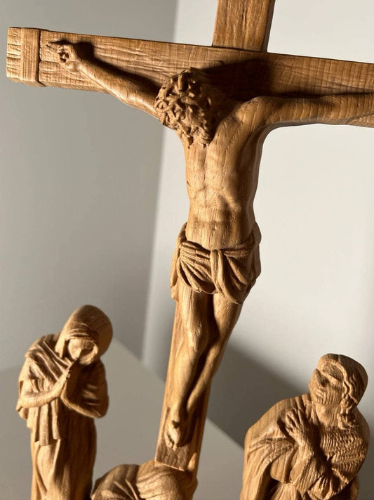 Wooden Carved  Golgotha