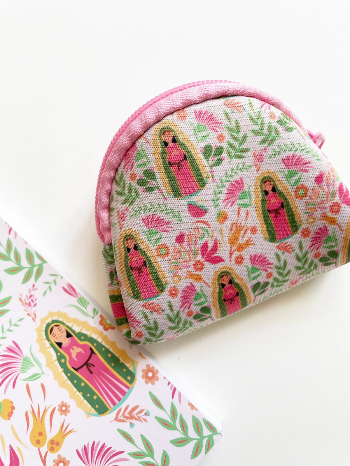Our Lady of Guadalupe Neoprene Rosary Pouch
