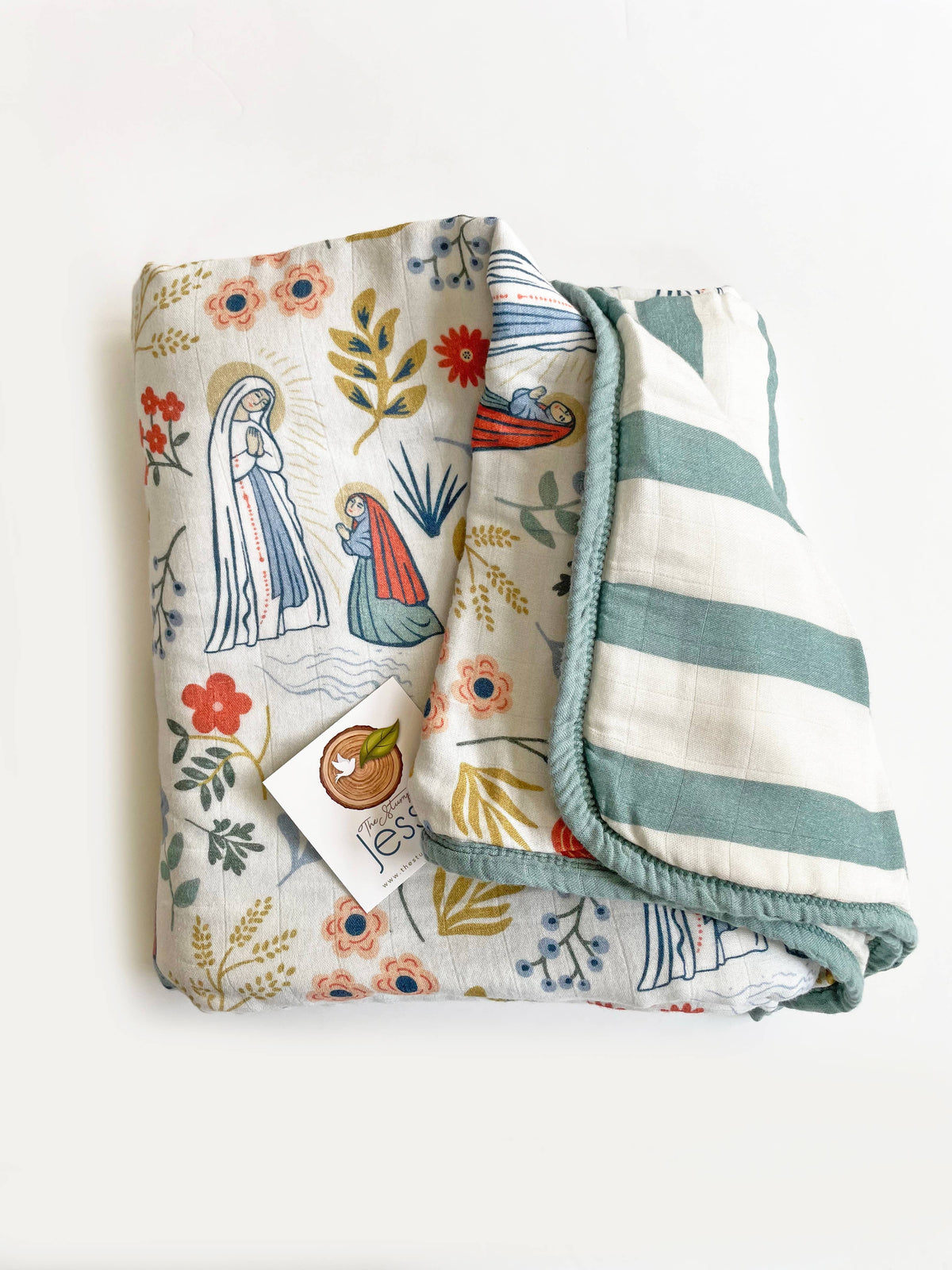 Our Lady of Lourdes 8-Layer Bamboo Quilt