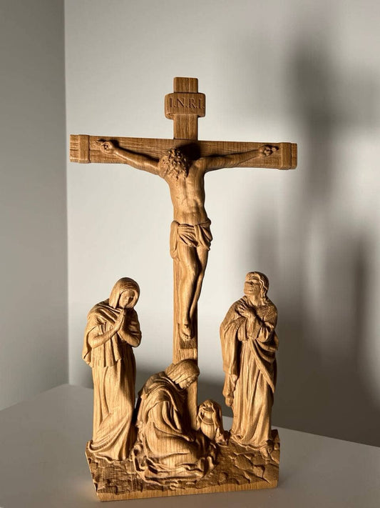Wooden Carved  Golgotha