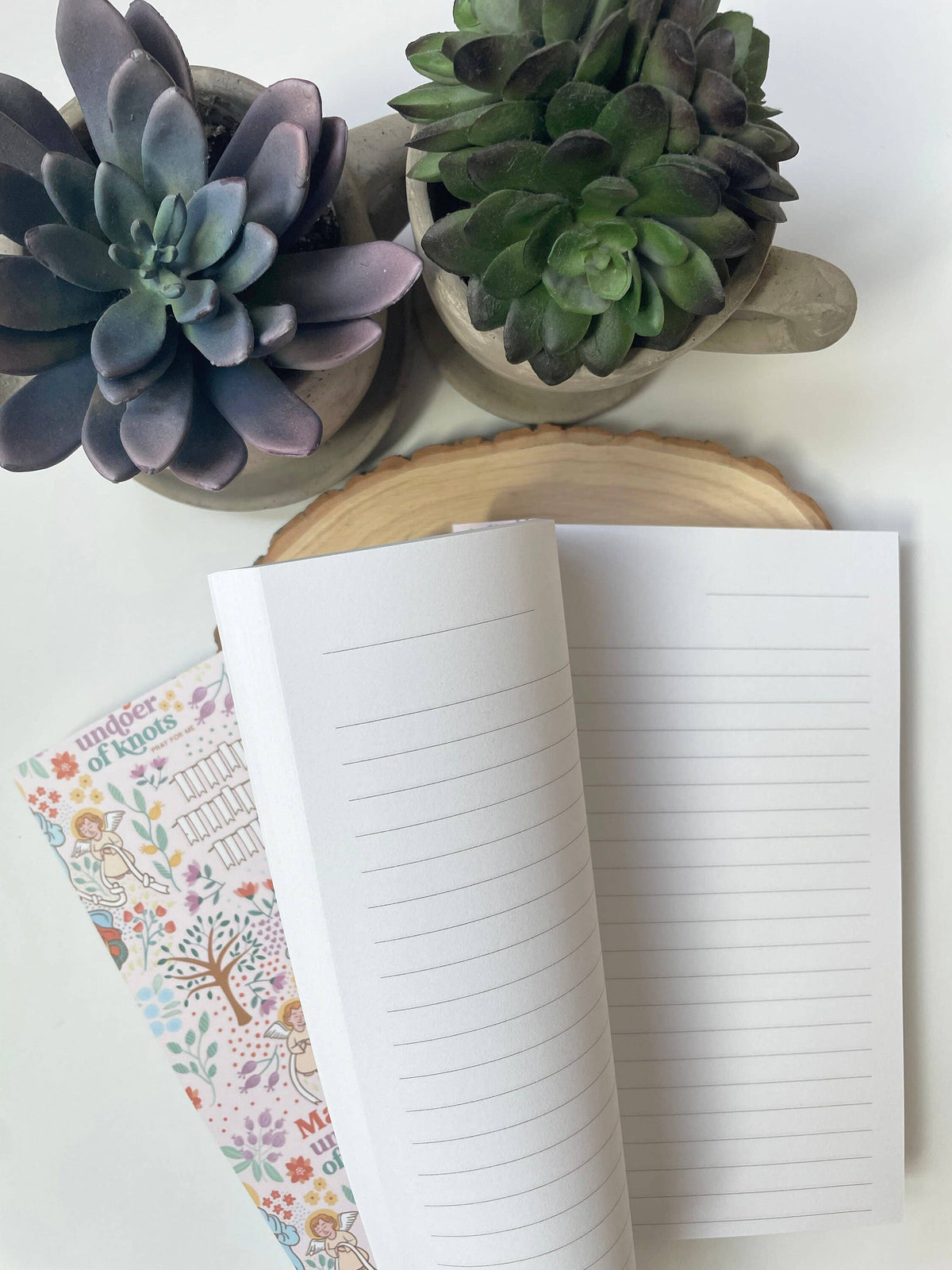 Mary Undoer of Knots Notebook
