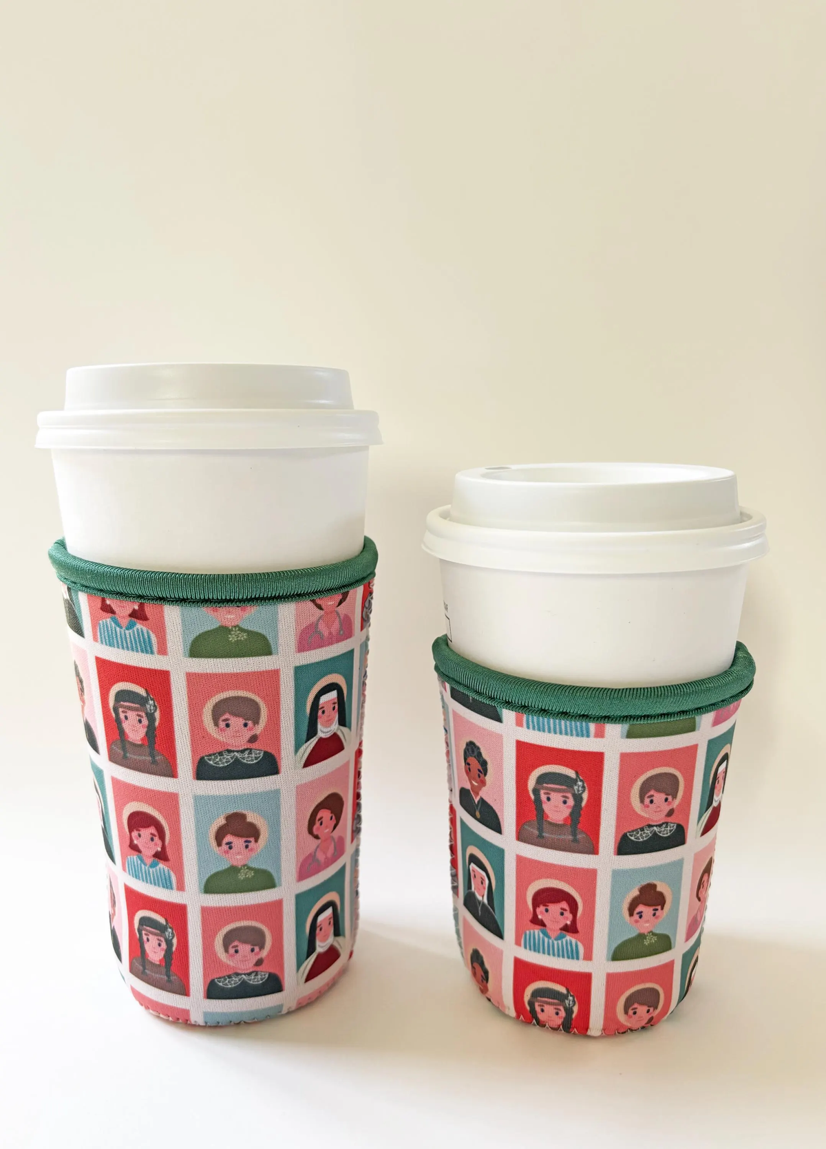 Women Saints Neoprene Drink Sleeve 16oz