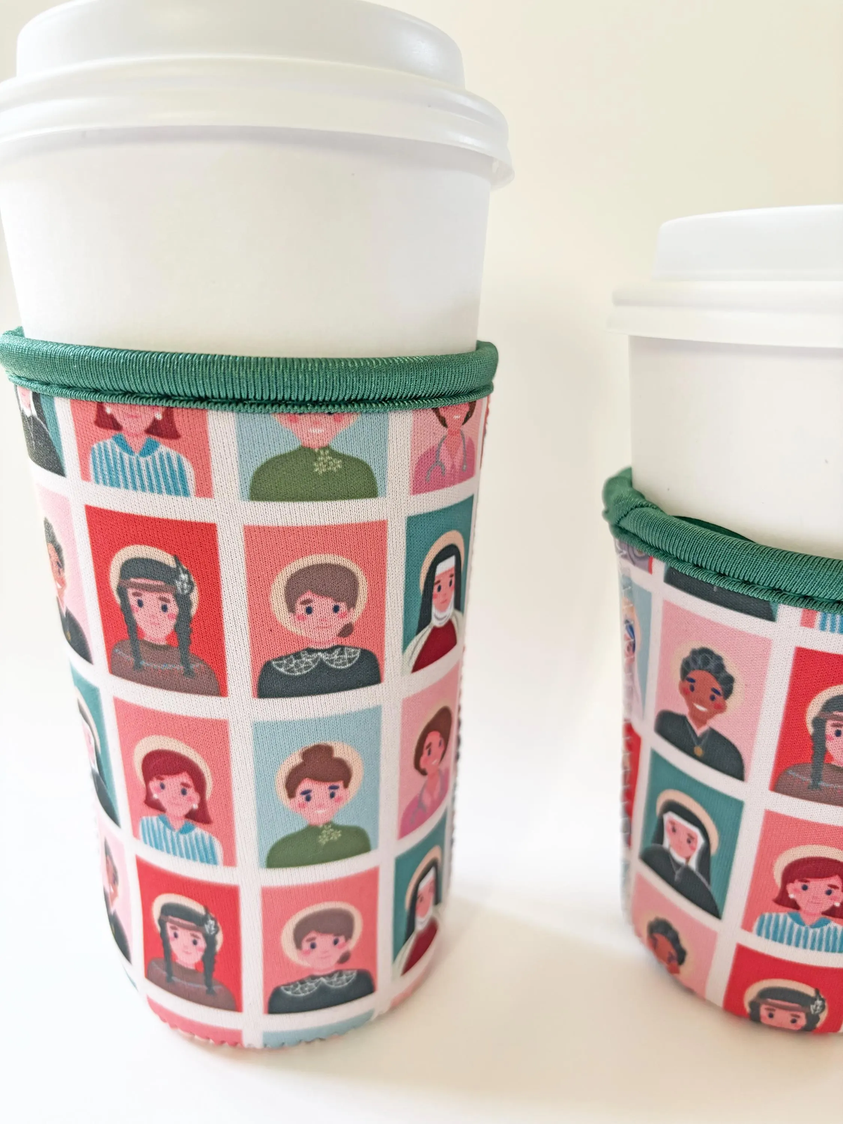 Women Saints Neoprene Drink Sleeve 16oz