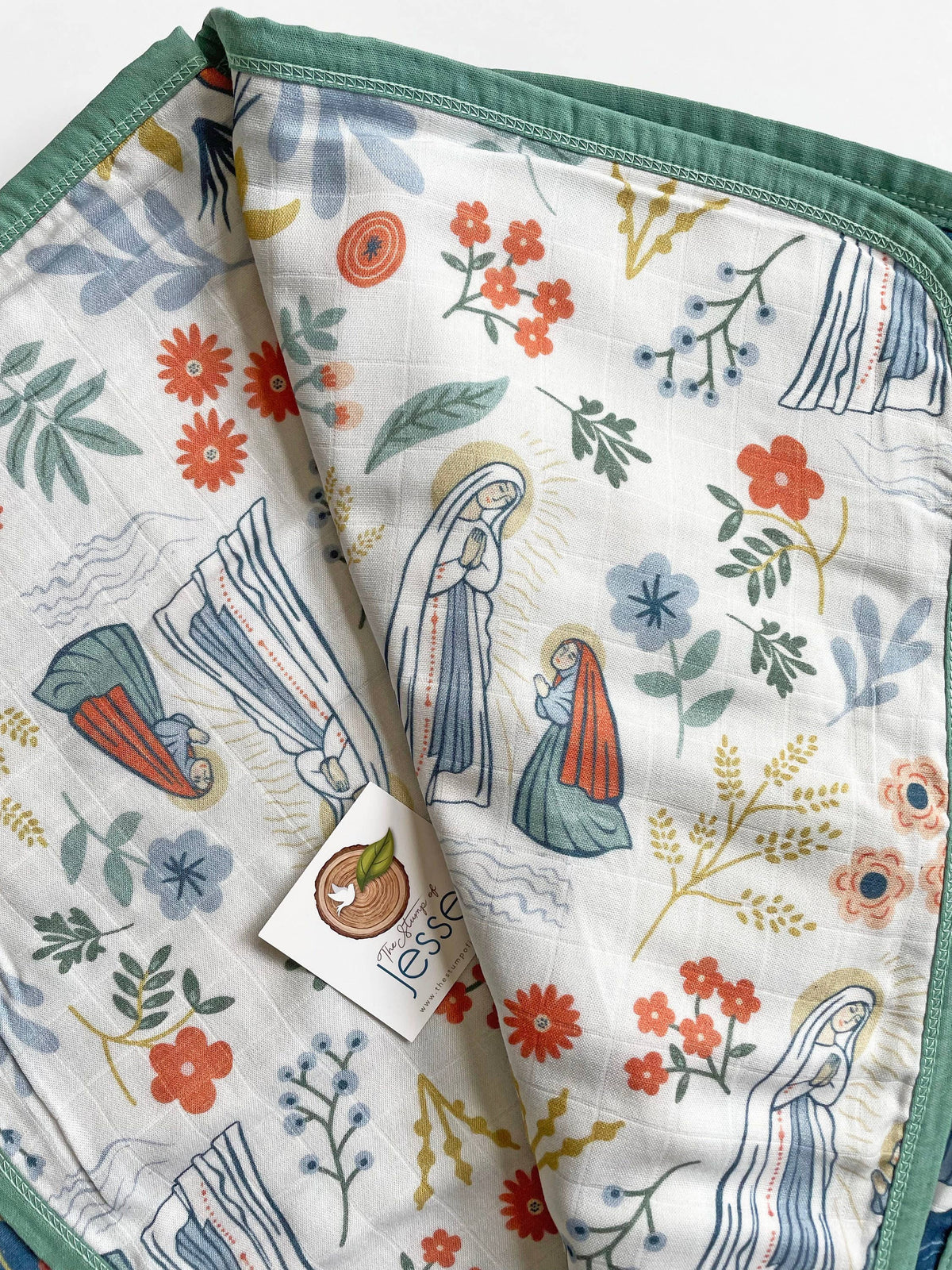 Our Lady of Lourdes 8-Layer Bamboo Quilt