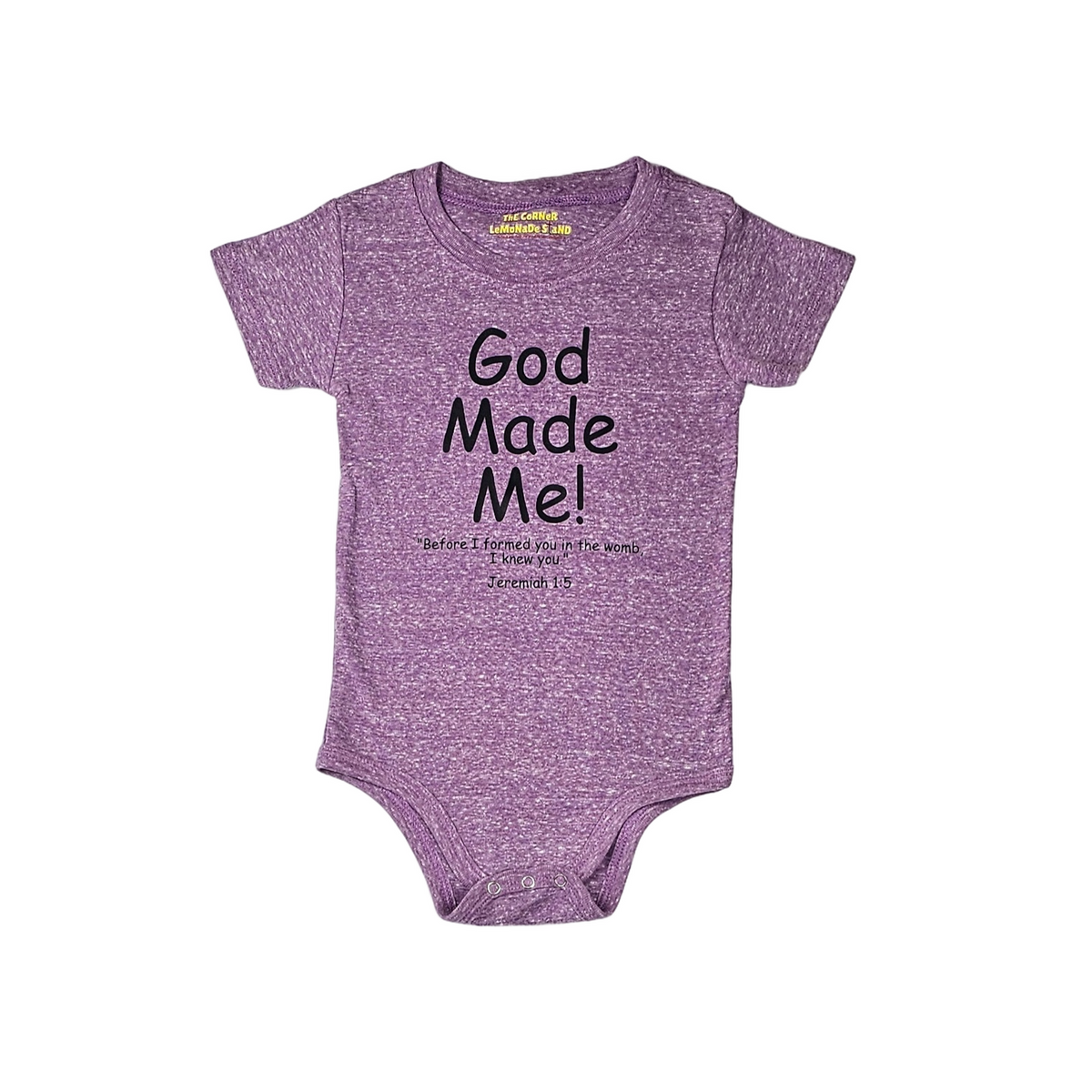 God Made Me Infant Onesie
