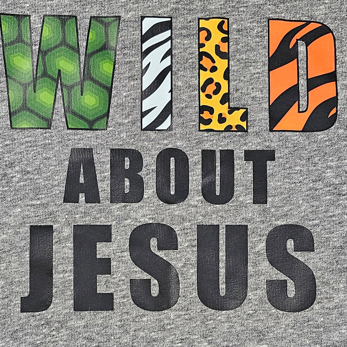 Wild About Jesus Toddler Tee