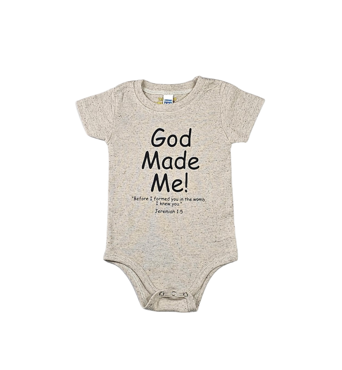 God Made Me Infant Onesie