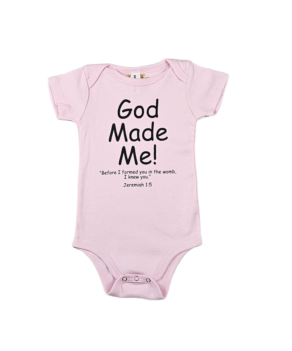 God Made Me Onesie